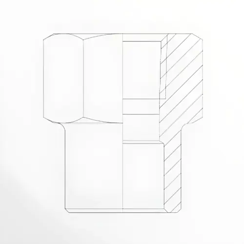 CASTEL SPOJNICA 3/8 NPT X 18