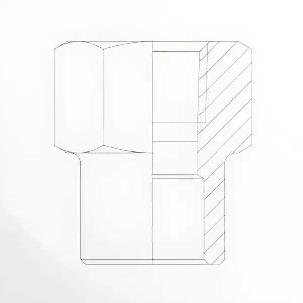 CASTEL SPOJNICA 3/8 NPT X 18