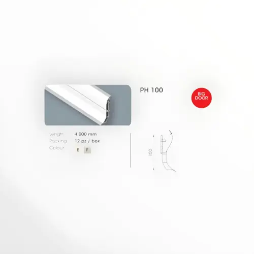 PVC SANITARNA LAJSNA PODNA  100mm SA UMETKOM