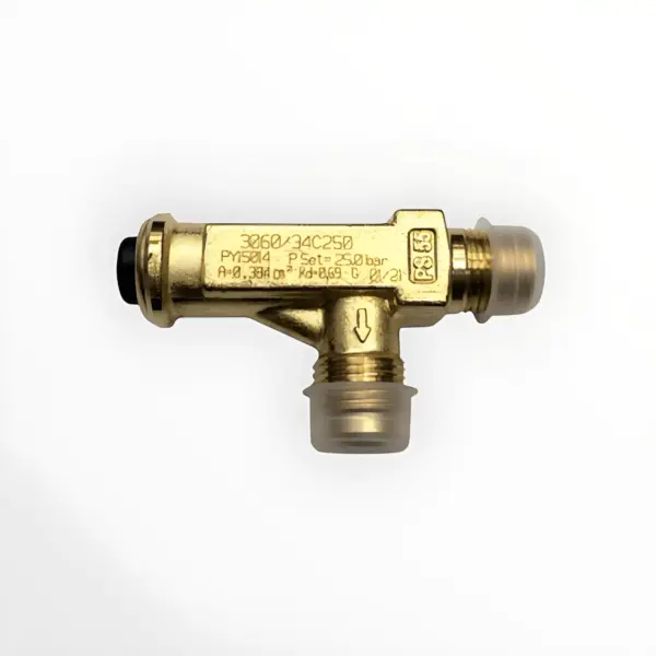 CASTEL SIG. VENT 27,5 bar; In 1/4"NPT / Out 3/8"SAE