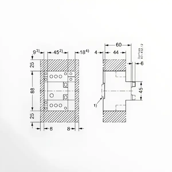 Danfoss Prekidač strujnog kola CTI 15 047B3054