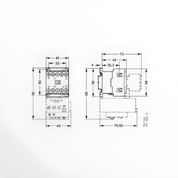 Danfoss Kontaktor CI 5 2 037H350132
