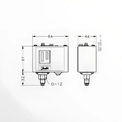 Danfoss Presostat KP5 060 509666