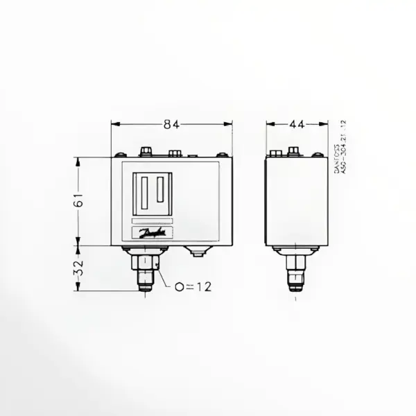 Danfoss Presostat KP5 060 509666