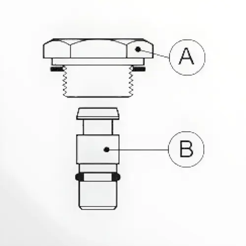 Danfoss Dodatak Blokirajući čep 027F1046