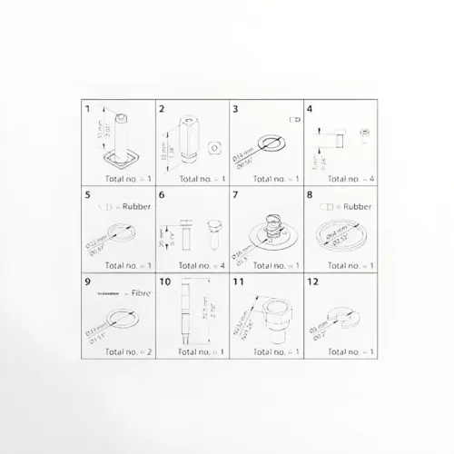 Danfoss Komplet za kompletnu popravku EVRAT 20 032F2323