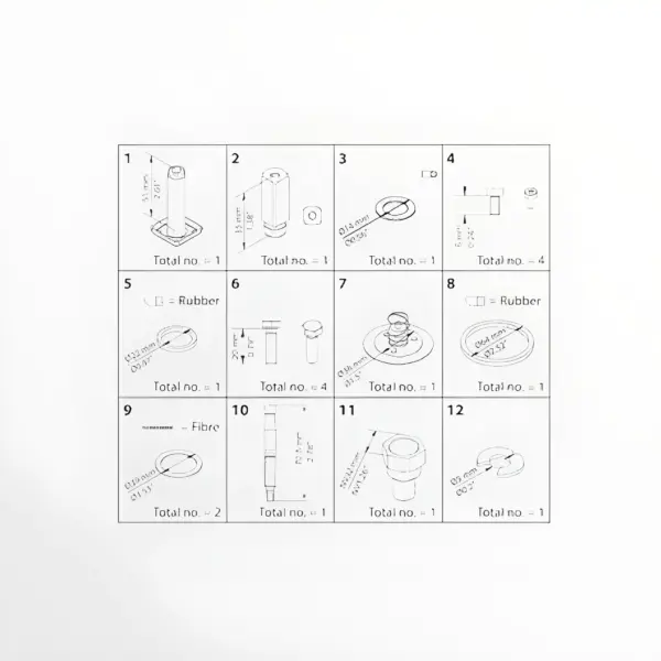 Danfoss Komplet za kompletnu popravku EVRAT 20 032F2323