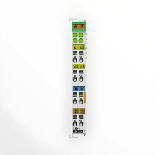 BECKHOFF 4-CHANNEL ANALOG INPUT TERMINAL 0…10 V,SINGLE-ENDED, 12 BIT